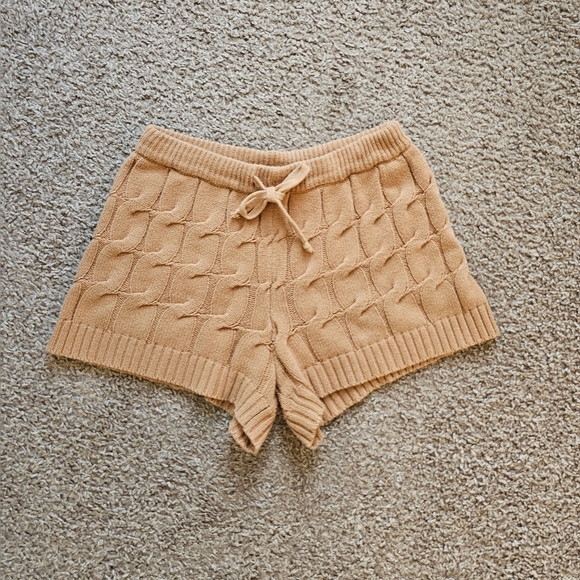 Anthropologie Saturday Sunday Ellyn Cable Knit Shorts Size Small - Picture 4 of 7
